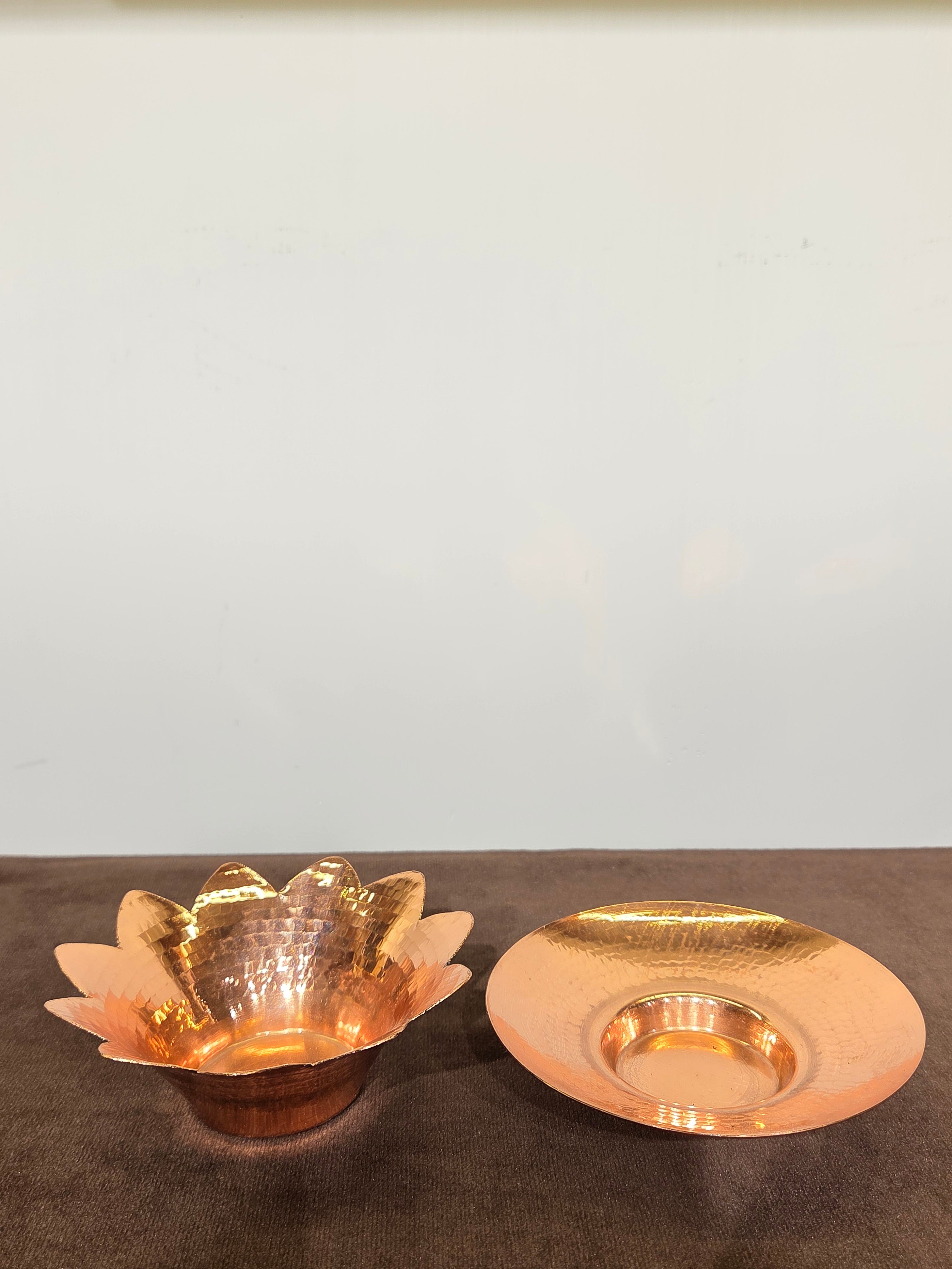 Copper T-Light (Set of 2)