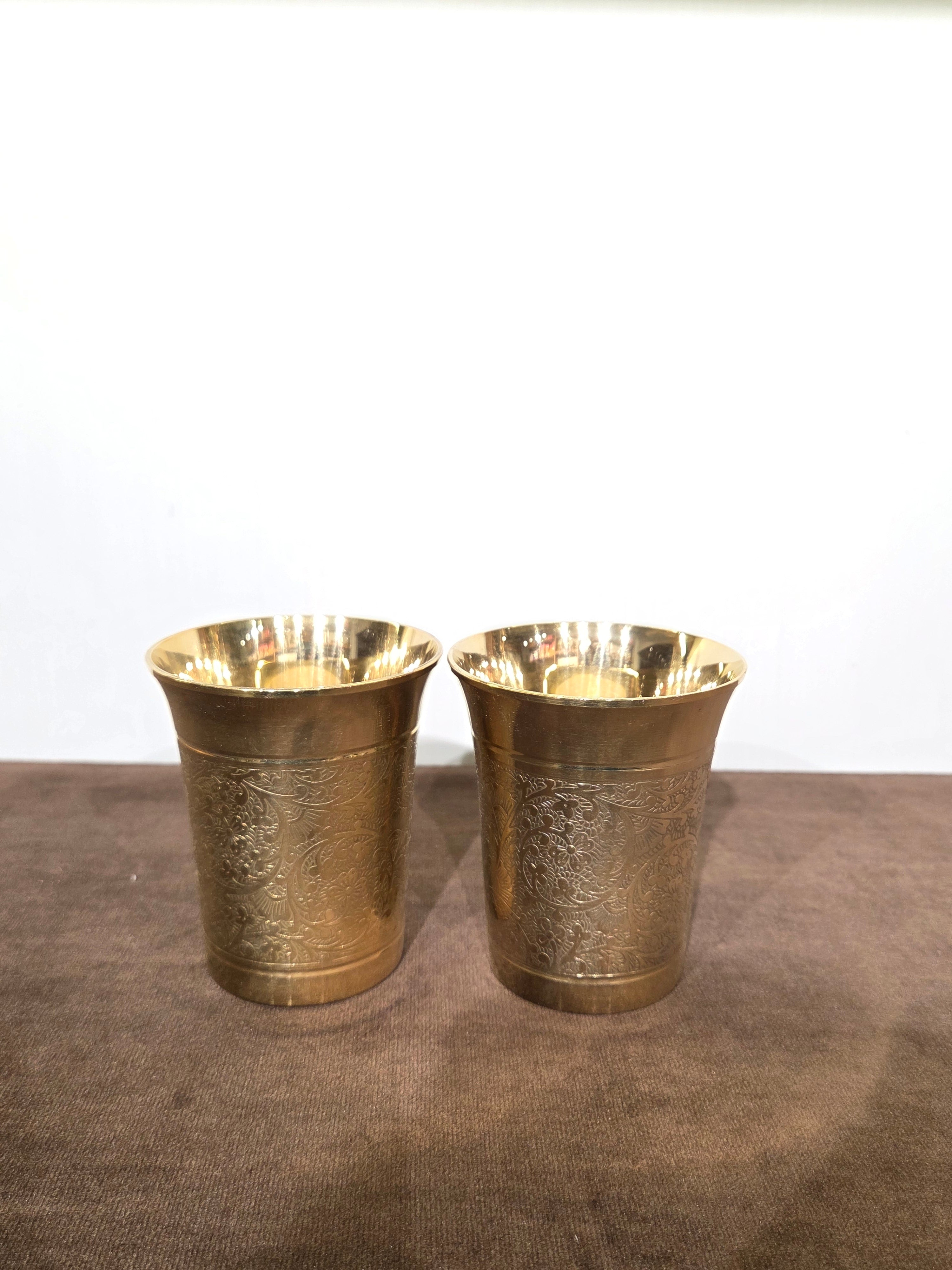 Brass Glass (Set of 2)