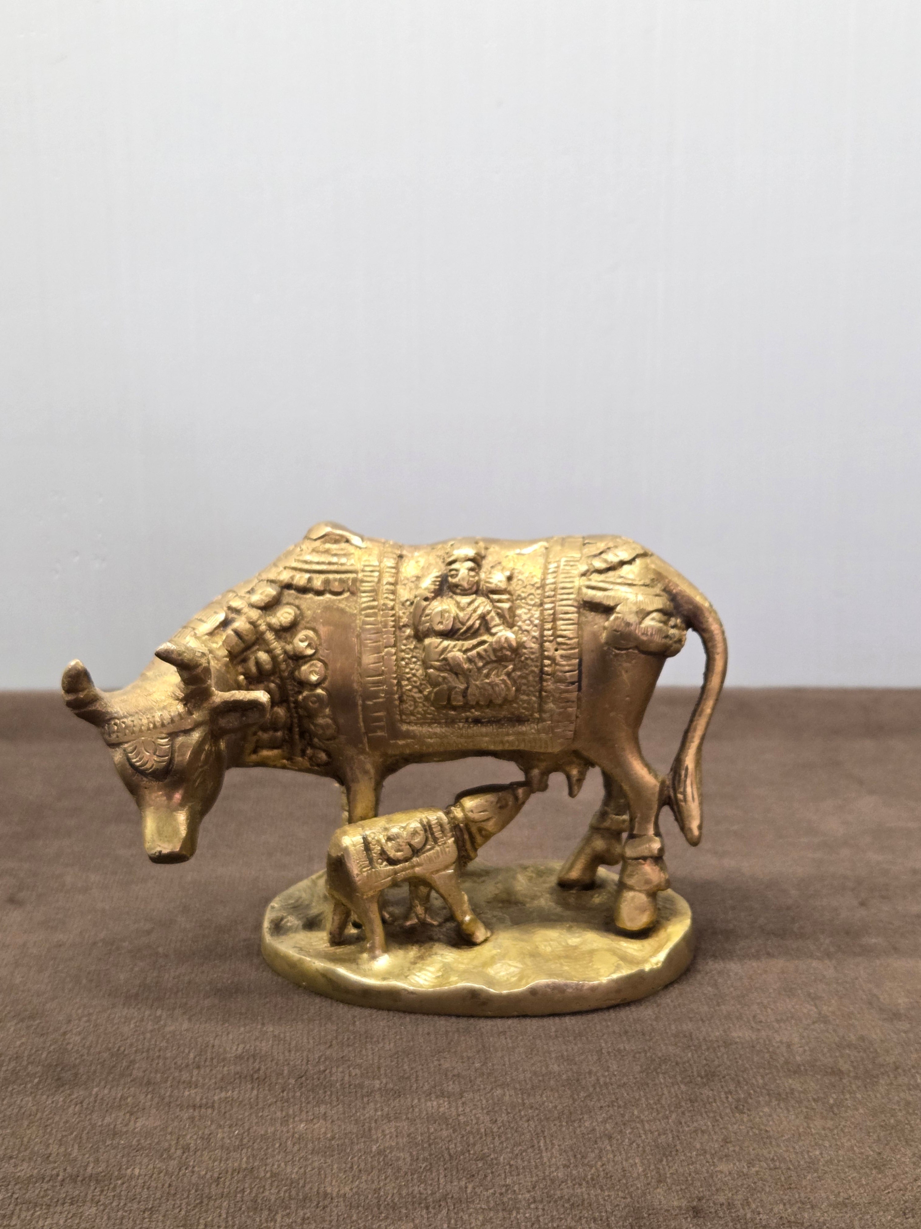 Brass Kamdhenu Ji