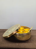 Brass Hand hammered Masala dabba
