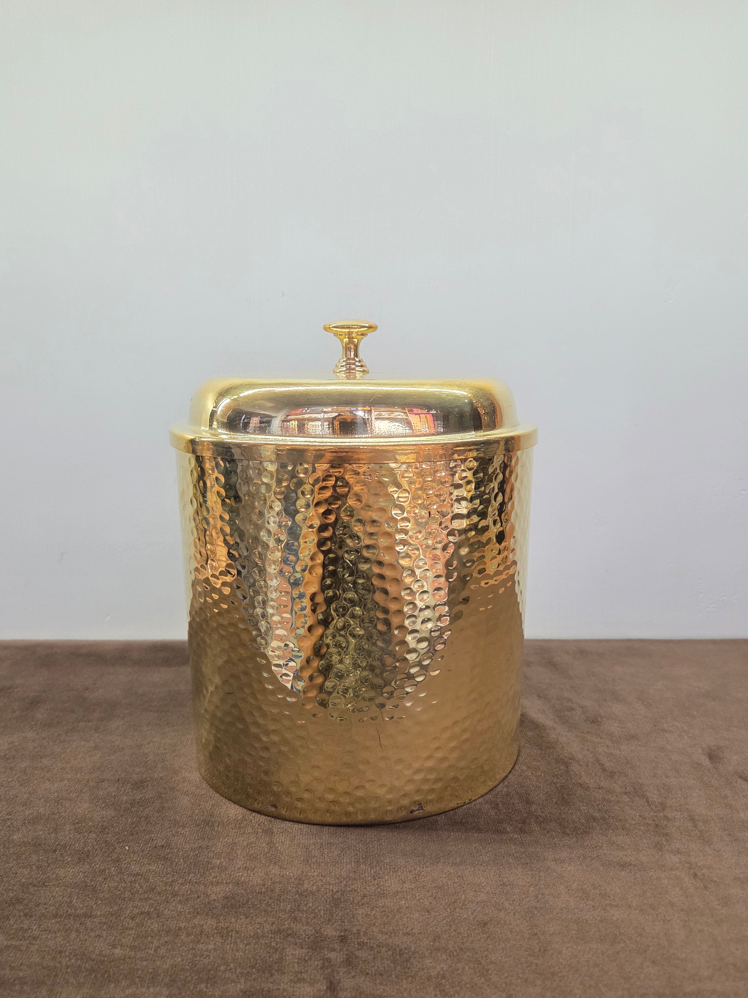 Brass Cookie Jar