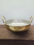 Brass Kadhai (Hand hammered)