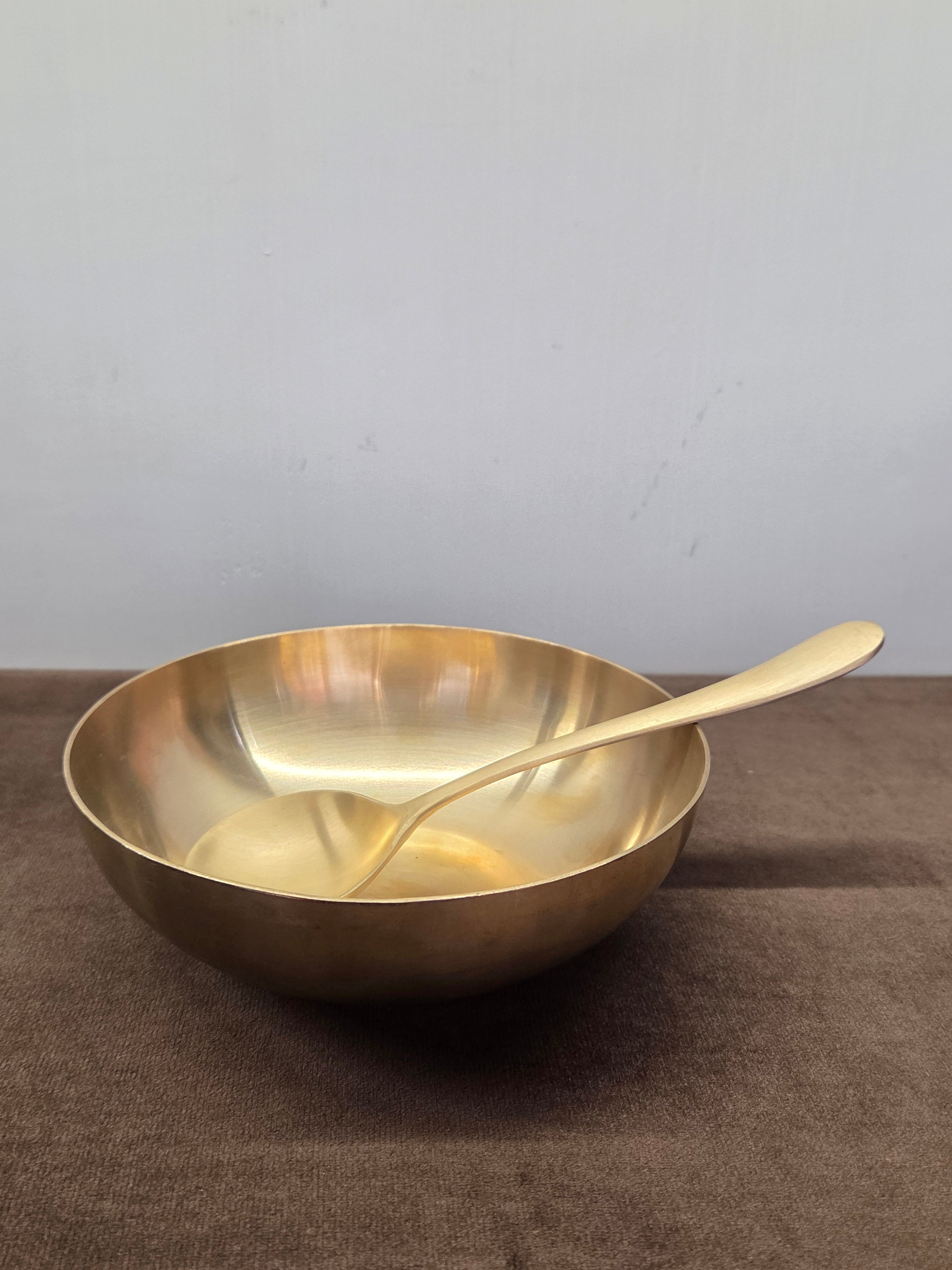 Kansa Serving bowl with Spoon