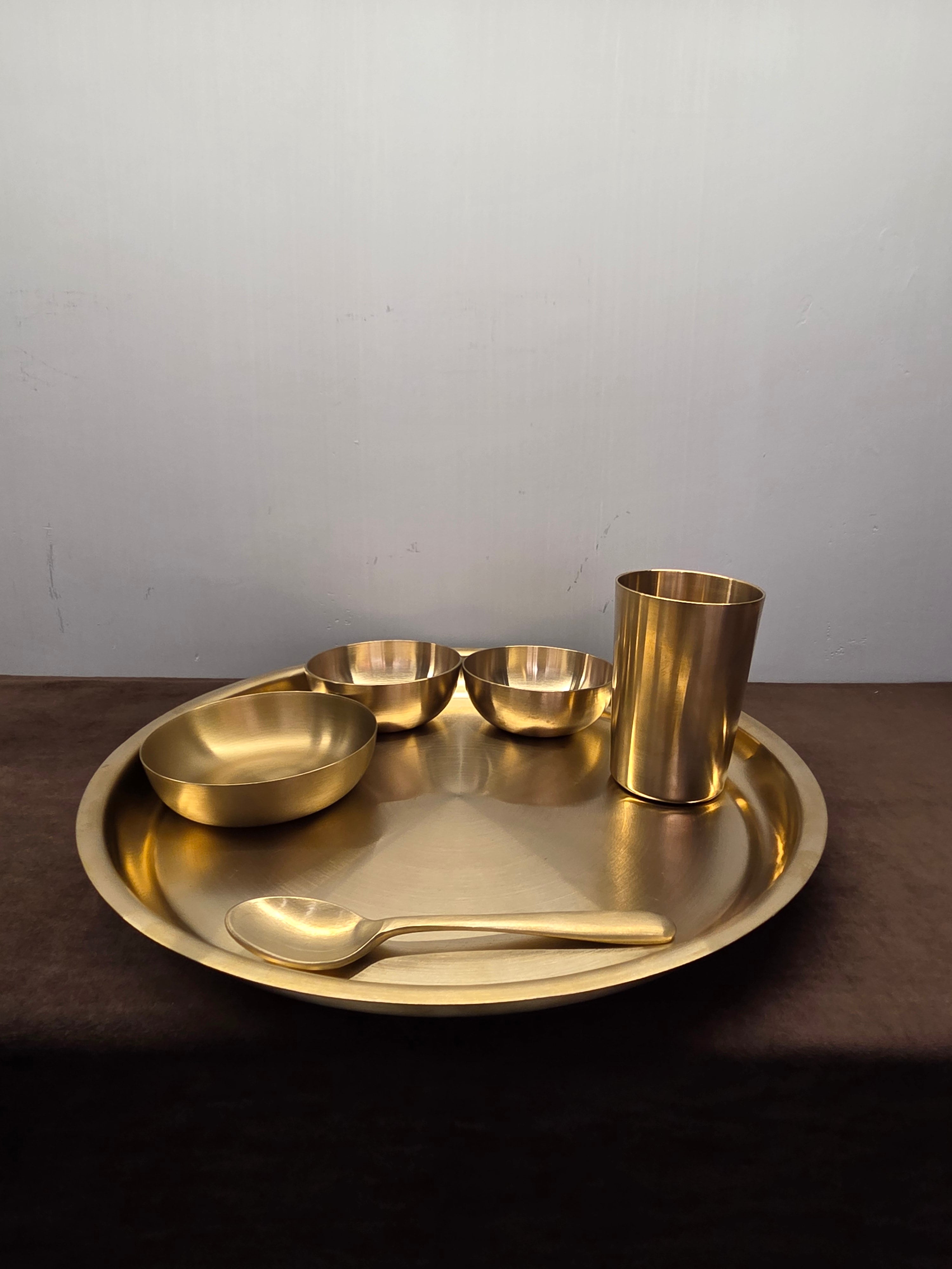 Kansa thali Set D1
