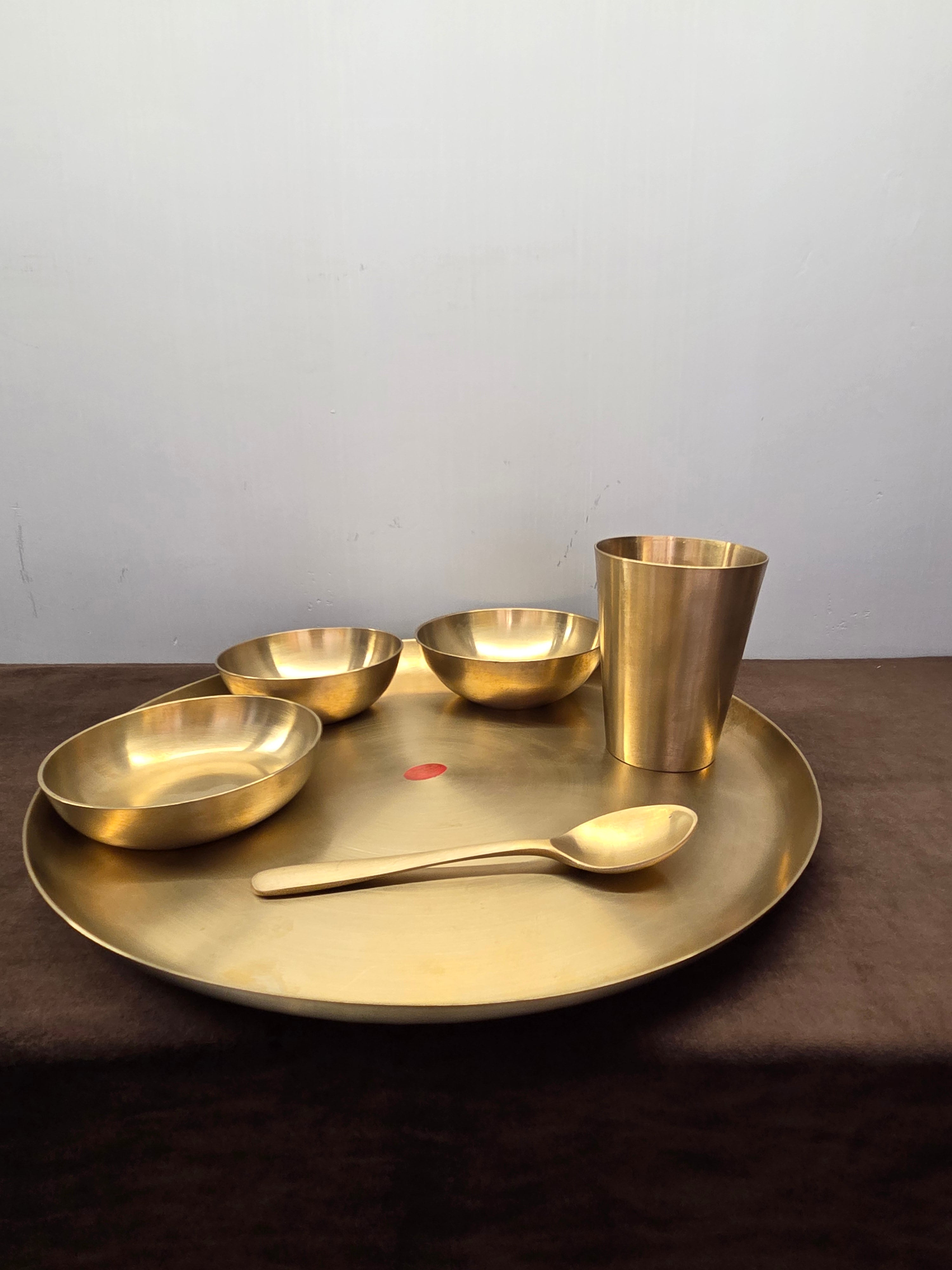 Kansa Thali Set D2