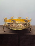 Brass Urli with Elephant design
