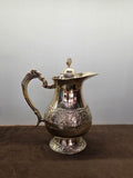 Brass Mughal jug with cover