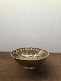 Brass Hand Painted Bowl
