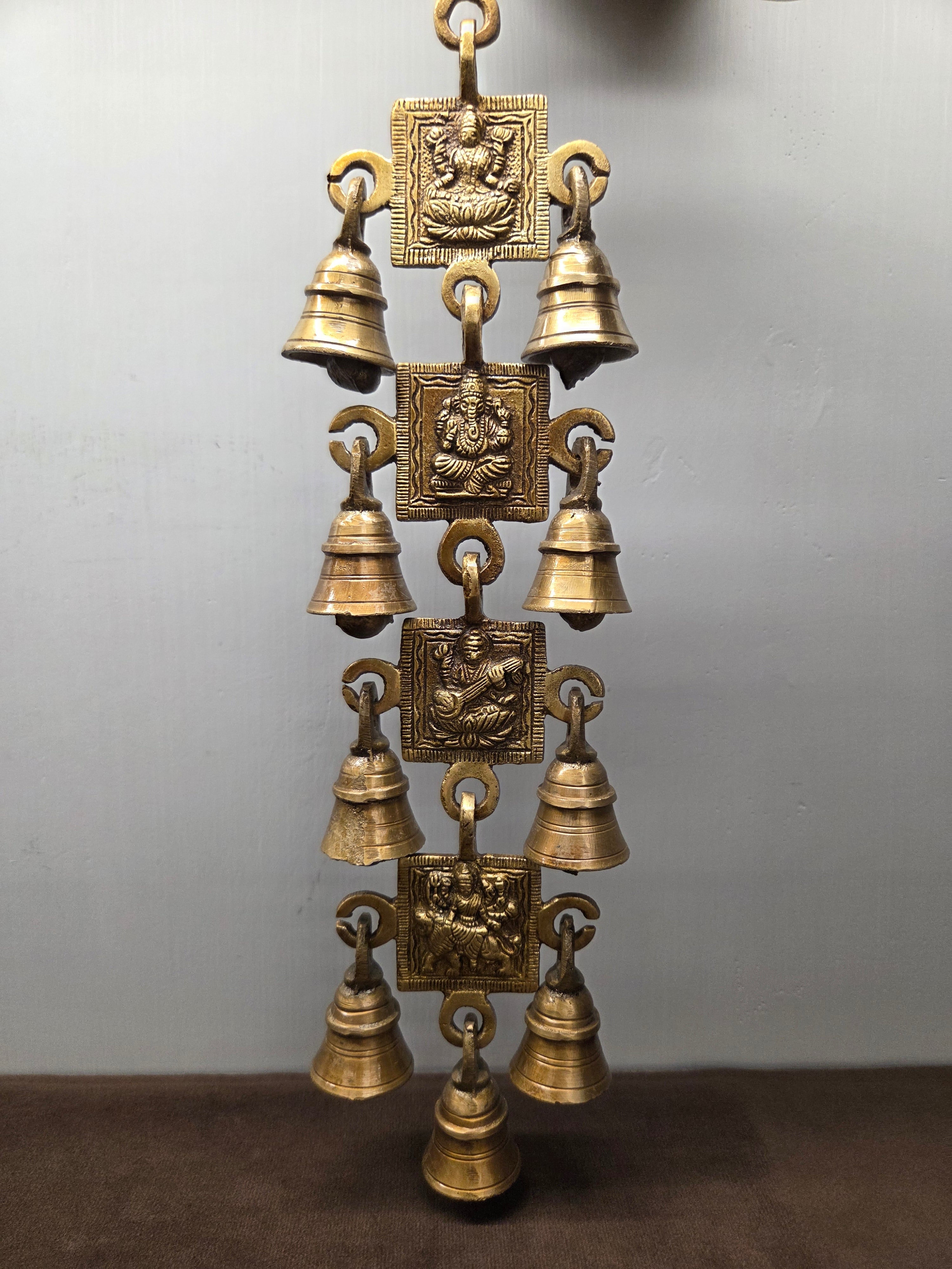 Brass Hanging bells (Antique Finish)