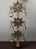 Brass Hanging Bells (Antique Finish)