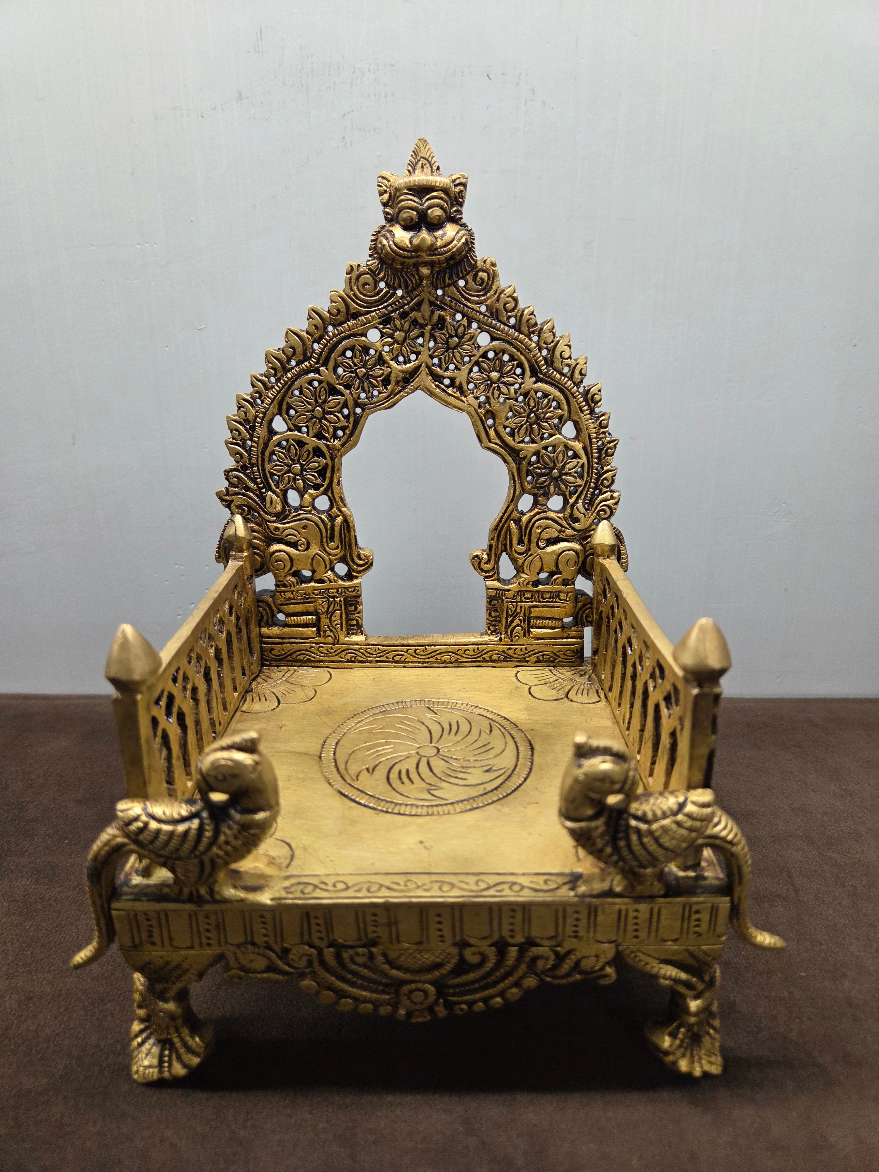 Brass Singhasan (Antique)