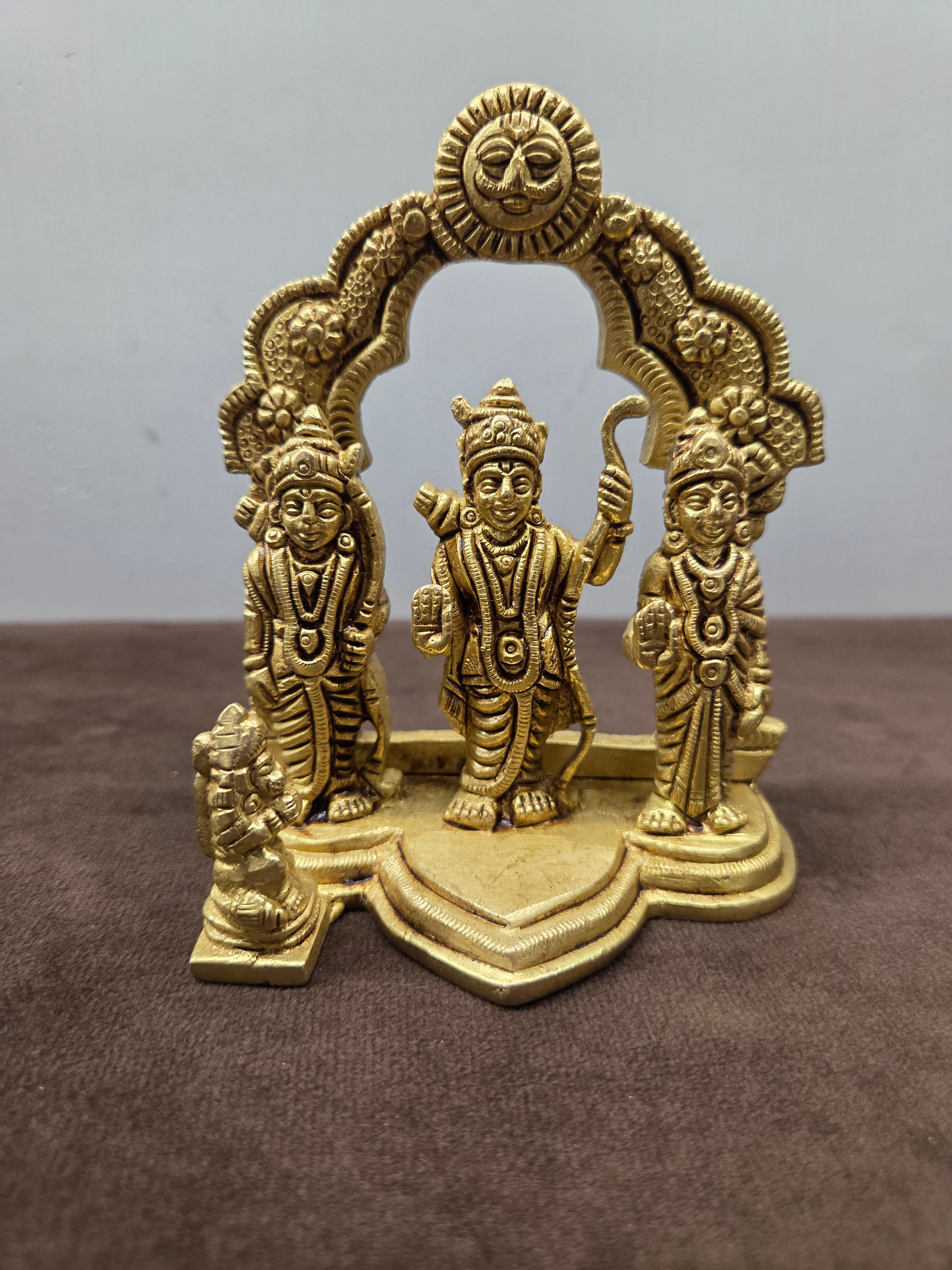 Shree Ram Darbar (Brass - Idol)