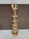 Brass Layered Deep (Silver Tone)