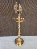 Brass Mor Diya